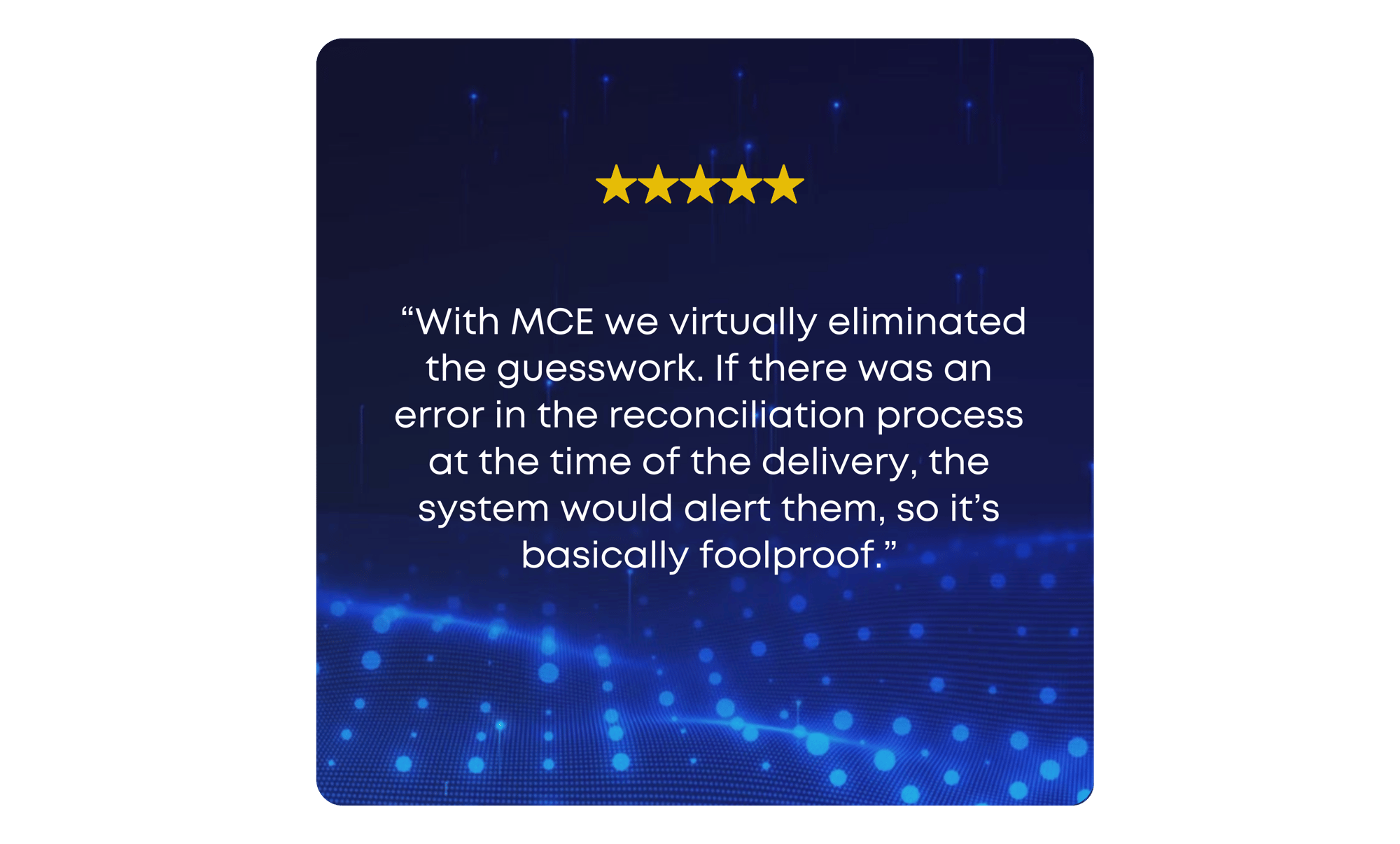 MCE Testimonial 2