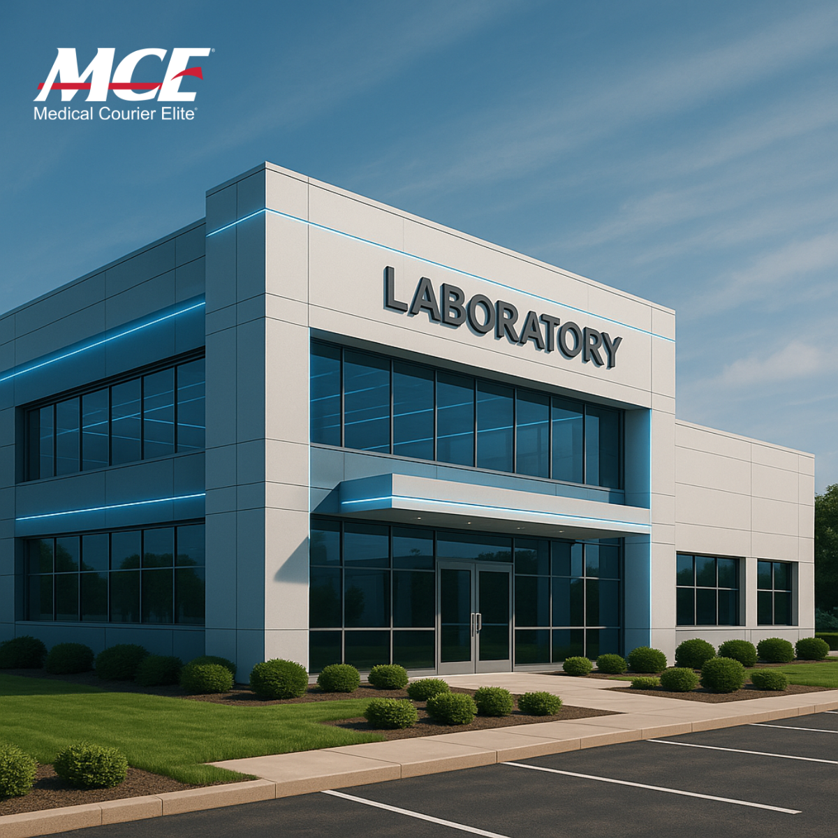 Medical Laboratory partnered with software for logistics for medical couriers