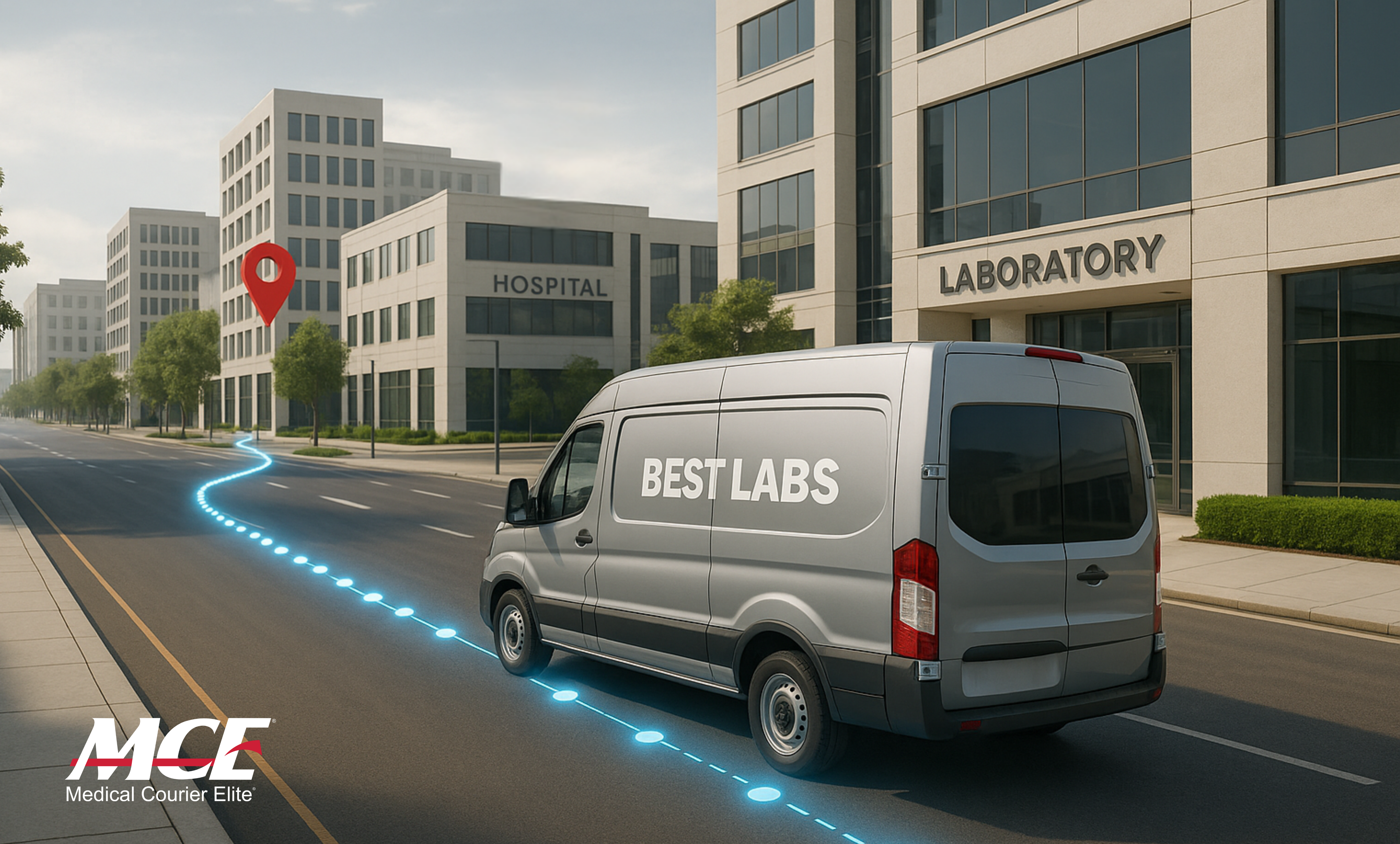 Medical Courier Routing