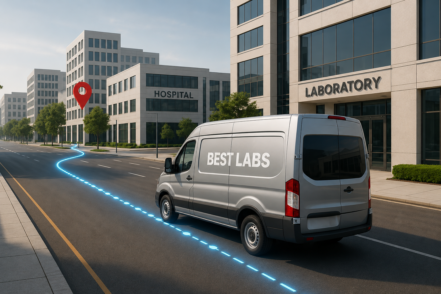 Smarter Medical Courier Routing and Logistics for Reliable, Efficient Deliveries