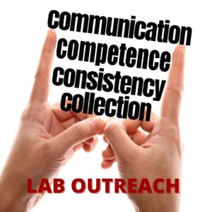 4 C'S of Lab Outreach