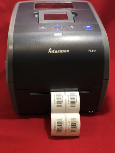 Honeywell Intermec PC43t barcode labels printer