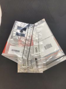 Barcoded Specimen Bags